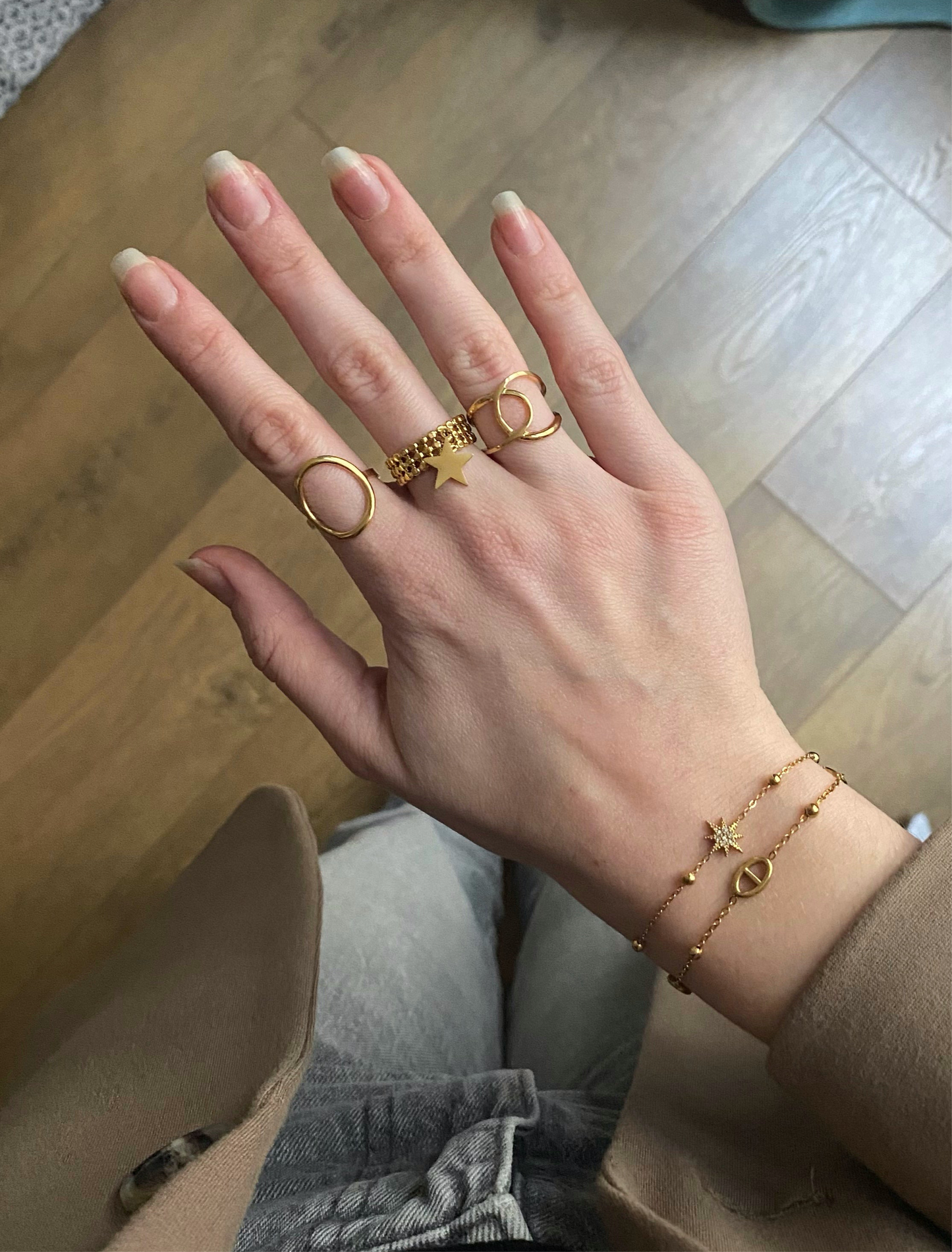 Bracelet June doré