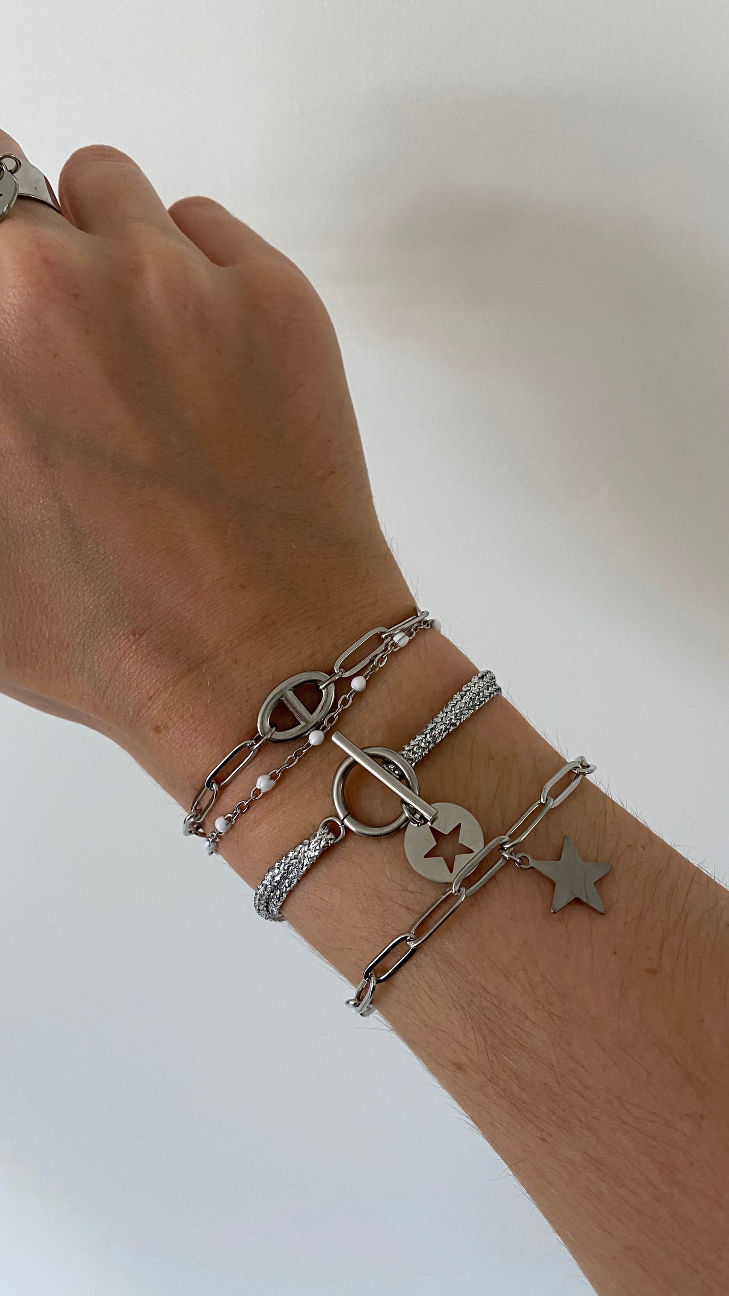Bracelet Sybille argenté
