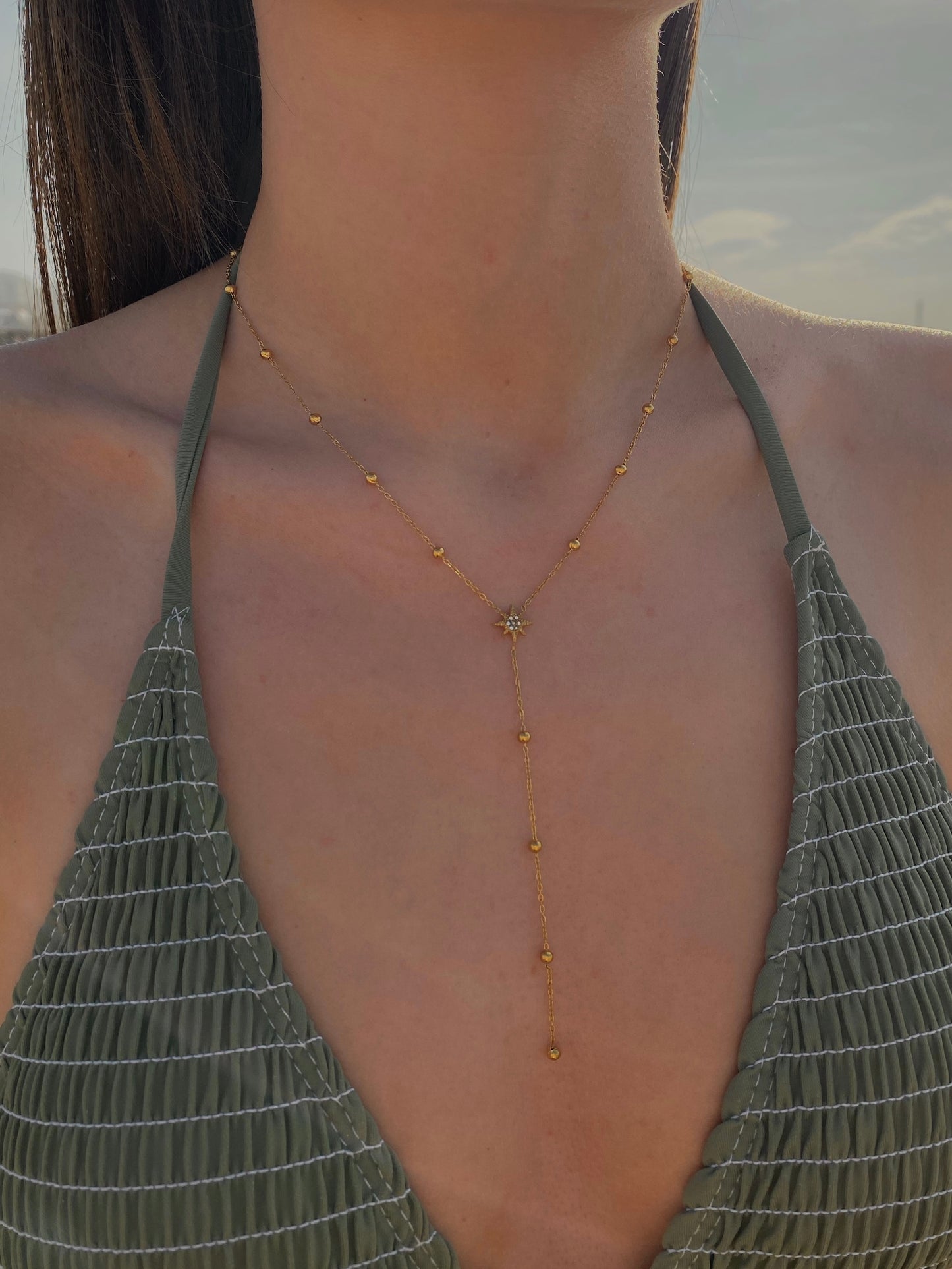 Collier Marie doré